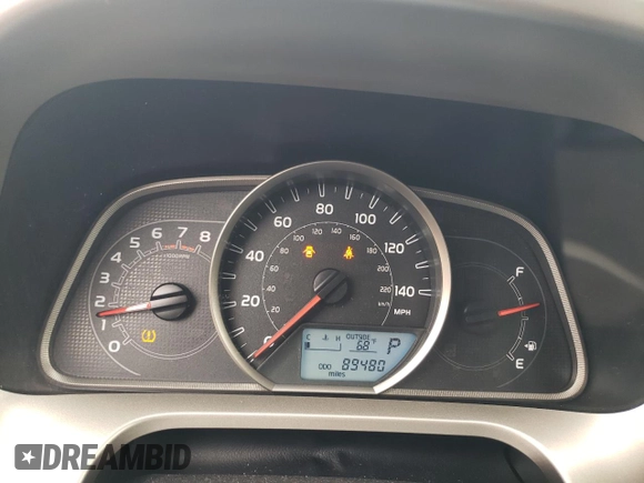 2013 Toyota RAV4 XLE with VIN JTMWFREV3D5010502, listed as a Copart auction lot 60568025 with 89,480 mi miles and Salvage title. Bid and sale history available at DreamBid. Image 9.