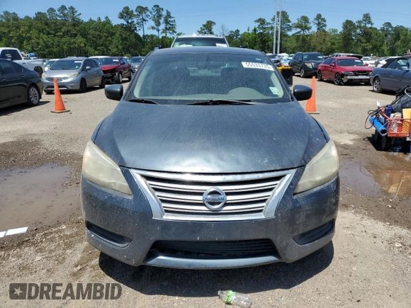 2013 Nissan Sentra SR with VIN 3N1AB7AP0DL799051, listed as a Copart auction lot 55533735 with 189,249 mi miles and Clean Title. Bid and sale history available at DreamBid. Image 5.