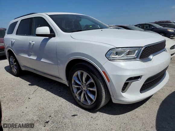2022 Dodge Durango SXT with VIN 1C4RDHAG0NC130548, listed as a Copart auction lot 75073024 with 0 mi miles and Salvage Title. Bid and sale history available at carsss.com. Image 4.