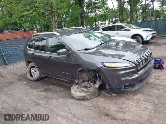 2018 Jeep Cherokee Latitude Plus with VIN 1C4PJMLB4JD536010, listed as a IAAI auction lot 42468945 with 88,099 mi miles and . Bid and sale history available at DreamBid. Image 1.