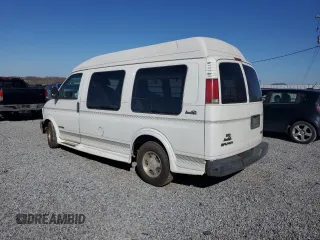 2001 GMC Savana Cargo YF7 Upfitter with VIN 1GDFG15R511109001, listed as a Copart auction lot 48427195 with 73,722 mi miles and Salvage Title. Bid and sale history available at DreamBid. Image 2.