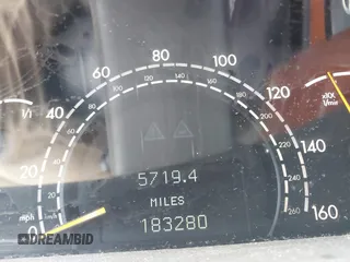 2002 Mercedes-Benz S-Class 4.3L with VIN WDBNG70J12A297441, listed as a IAAI auction lot 41712493 with 183,280 mi miles. Bid and sale history available at carsss.com. Image 15.