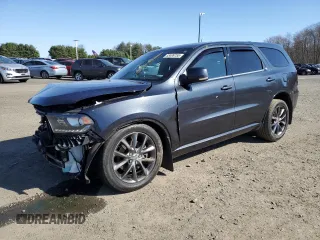2014 Dodge Durango R/T z VIN 1C4SDJCTXEC306881, wystawiony jako Copart lot #53499755 z przebiegiem 108 843 mil mil oraz Szkoda całkowita • Salvage title. Historia ofert i sprzedaży dostępna na DreamBid. Obrazek 1.