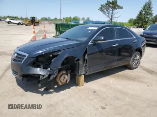 2013 Cadillac ATS Premium z VIN 1G6AL5SX2D0121981, wystawiony jako Copart lot #58542975 z przebiegiem 107 904 mil mil oraz Czysty tytuł • Clean title. Historia ofert i sprzedaży dostępna na DreamBid. Obrazek 1.