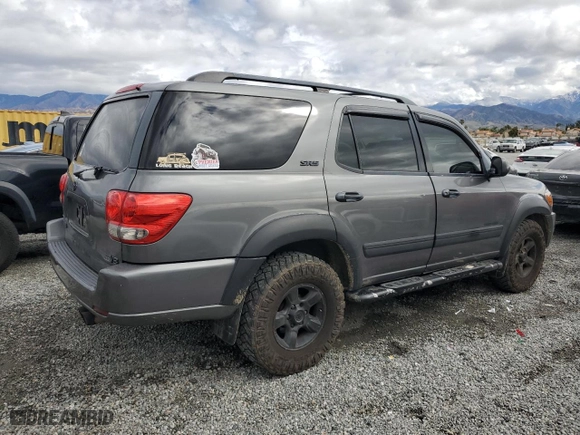 2005 Toyota Sequoia SR5 with VIN 5TDZT34A15S243856, listed as a Copart auction lot 48631245 with 221,965 mi miles and Salvage Title. Bid and sale history available at carsss.com. Image 3.