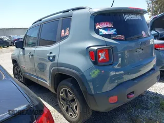 2017 Jeep Renegade Deserthawk with VIN ZACCJBCB1HPG12779, listed as a IAAI auction lot 41294595 with 92,316 mi miles and . Bid and sale history available at DreamBid. Image 3.