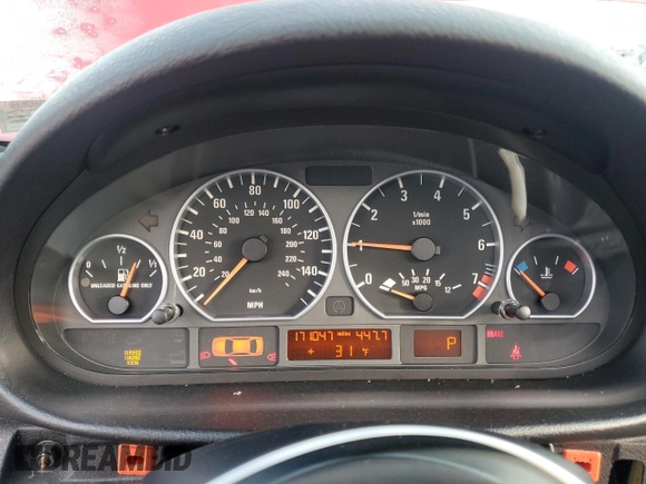2005 BMW 3 Series 330i with VIN WBAEV534X5KM42666, listed as a Copart auction lot 41428035 with 171,047 mi miles and Salvage Title. Bid and sale history available at carsss.com. Image 9.