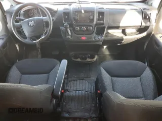 2020 Ram ProMaster Cargo with VIN 3C6TRVDG5LE135050, listed as a Copart auction lot 87301064 with 103,398 mi miles and Salvage Title. Bid and sale history available at carsss.com. Image 8.