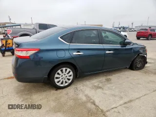 2014 Nissan Sentra SV with VIN 3N1AB7AP3EY328581, listed as a Copart auction lot 58059755 with 101,863 mi miles and Salvage title. Bid and sale history available at DreamBid. Image 3.