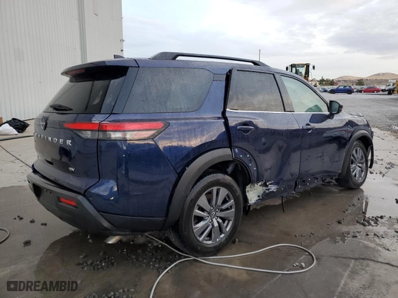 2024 Nissan Pathfinder SV with VIN 5N1DR3BA4RC287316, listed as a Copart auction lot 86280194 with 13,201 mi miles and Salvage Title. Bid and sale history available at carsss.com. Image 3.