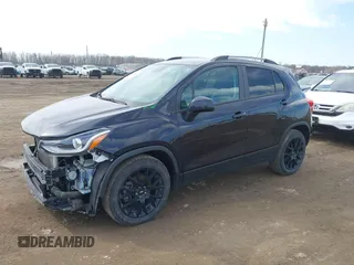 2021 Chevrolet Trax LT with VIN KL7CJLSB0MB322817, listed as a IAAI auction lot 41843233 with 46,947 mi miles. Bid and sale history available at carsss.com. Image 17.