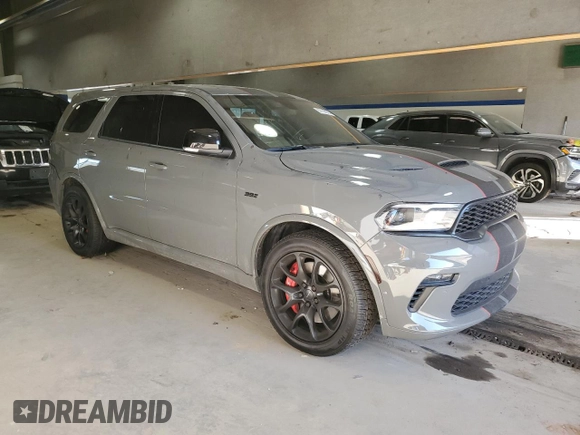 2021 Dodge Durango SRT 392 with VIN 1C4SDJGJ4MC831801, listed as a Copart auction lot 89108055 with 29,215 mi miles and Salvage title. Bid and sale history available at DreamBid. Image 4.