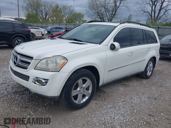2007 Mercedes-Benz GL-Class with VIN 4JGBF71E67A258887, listed as a IAAI auction lot 42088982 with 119,158 mi miles. Bid and sale history available at carsss.com. Image 2.