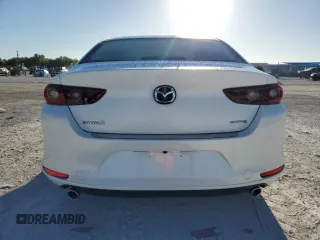 2025 Mazda 3 S Preferred with VIN 3MZBPACM4SM453138, listed as a Copart auction lot 49668775 with 3,975 mi miles and Salvage Title. Bid and sale history available at DreamBid. Image 6.