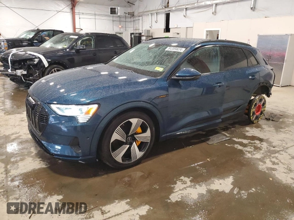 2022 Audi e-tron Premium Plus с VIN WA1LAAGE4NB006634, выставлен на аукционе Copart как лот 84389824 с пробегом 48 516 миль миль и Списание • Salvage title. История ставок и продаж доступна на DreamBid. Изображение 1.
