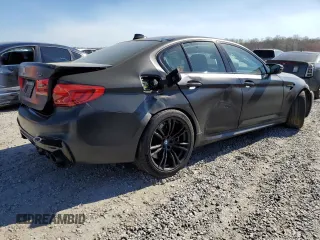 2019 BMW M5 Competition with VIN WBSJF0C52KB446631, listed as a Copart auction lot 43966313 with 44,920 mi miles. Bid and sale history available at carsss.com. Image 3.