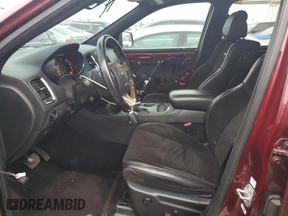 2018 Dodge Durango SRT with VIN 1C4SDJGJ4JC255459, listed as a Copart auction lot 84841844 with 72,473 mi miles and Salvage Title. Bid and sale history available at DreamBid. Image 7.