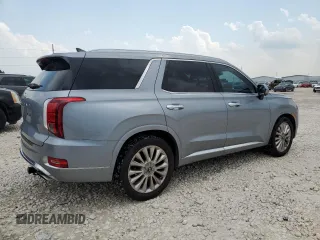 2020 Hyundai Palisade Limited with VIN KM8R5DHE7LU076579, listed as a Copart auction lot 55016735 with 87,034 mi miles and Clean title. Bid and sale history available at DreamBid. Image 3.