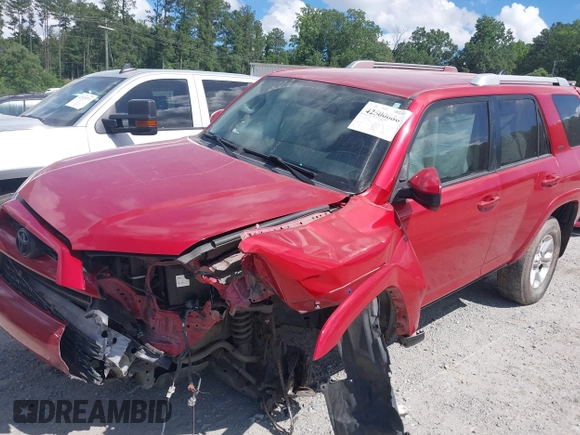 2015 Toyota 4Runner SR5 with VIN JTEZU5JR5F5088539, listed as a IAAI auction lot 42500686 with 183,215 mi miles and . Bid and sale history available at DreamBid. Image 17.
