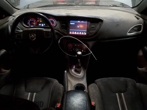 2013 Dodge Dart SXT with VIN 1C3CDFBAXDD183646, listed as a Copart auction lot 80778123 with 141,822 mi miles and Salvage title. Bid and sale history available at DreamBid. Image 8.