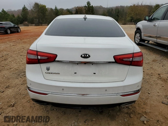 2015 Kia Cadenza Premium with VIN KNALN4D76F5197570, listed as a Copart auction lot 79355324 with 94,377 mi miles and Salvage Title. Bid and sale history available at carsss.com. Image 6.