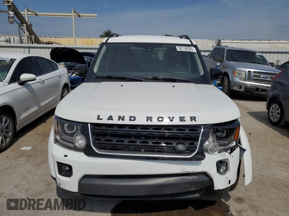 2016 Land Rover LR4 HSE z VIN SALAG2V61GA828399, wystawiony jako Copart lot #60748325 z przebiegiem 115 148 mil mil oraz Szkoda całkowita • Salvage title. Historia ofert i sprzedaży dostępna na DreamBid. Obrazek 5.