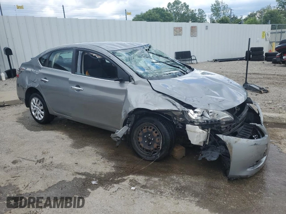 2014 Nissan Sentra SV with VIN 3N1AB7AP5EL676671, listed as a Copart auction lot 57861945 with 128,872 mi miles and Non repairable. Bid and sale history available at DreamBid. Image 4.