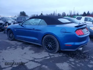 2017 Ford Mustang GT Premium z VIN 1FATP8FF0H5220200, wystawiony jako Copart lot #86704624 z przebiegiem 51 358 mil mil oraz Szkoda całkowita • Salvage title. Historia ofert i sprzedaży dostępna na DreamBid. Obrazek 2.
