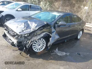 2015 Ford Fusion S Hybrid with VIN 3FA6P0UU9FR283189, listed as a IAAI auction lot 41632307 with 152,653 mi miles. Bid and sale history available at carsss.com. Image 21.