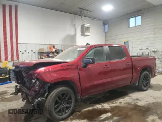 2024 Chevrolet Silverado 1500 RST with VIN 1GCUDEED5RZ230463, listed as a Copart auction lot 86950434 with 19,739 mi miles and Salvage Title. Bid and sale history available at carsss.com. Image 1.