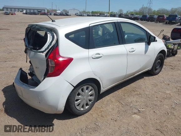 2015 Nissan Note SV with VIN 3N1CE2CP3FL380209, listed as a IAAI auction lot 42105637 with 133,931 mi miles and . Bid and sale history available at DreamBid. Image 4.