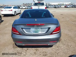2018 Mercedes-Benz SLC with VIN WDDPK3JA2JF147863, listed as a IAAI auction lot 41697059 with 68,191 mi miles. Bid and sale history available at carsss.com. Image 17.