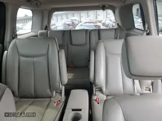 2011 Nissan Quest S with VIN JN8AE2KP9B9009391, listed as a Copart auction lot 71608444 with 87,421 mi miles and Salvage Title. Bid and sale history available at carsss.com. Image 10.