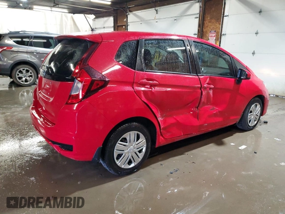 2019 Honda Fit LX with VIN 3HGGK5H46KM753207, listed as a Copart auction lot 61020305 with 25,283 mi miles and Salvage title. Bid and sale history available at DreamBid. Image 3.