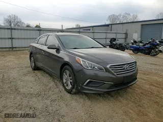 2017 Hyundai Sonata SE with VIN 5NPE24AF8HH438998, listed as a Copart auction lot 46828515 with 0 mi miles and Salvage Title. Bid and sale history available at carsss.com. Image 11.