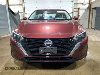 2025 Nissan Sentra SV with VIN 3N1AB8CV9SY302015, listed as a Copart auction lot 56039085 with 6,493 mi miles and Clean Title. Bid and sale history available at DreamBid. Image 5.