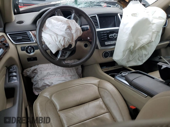 2013 Mercedes-Benz M 350 with VIN 4JGDA2EB9DA249090, listed as a Copart auction lot 56788775 with 215,835 mi miles and Salvage title. Bid and sale history available at DreamBid. Image 8.