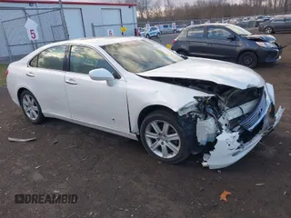 2008 Lexus ES 350 with VIN JTHBJ46G182173865, listed as a IAAI auction lot 41859584 with 145,269 mi miles. Bid and sale history available at carsss.com. Image 1.