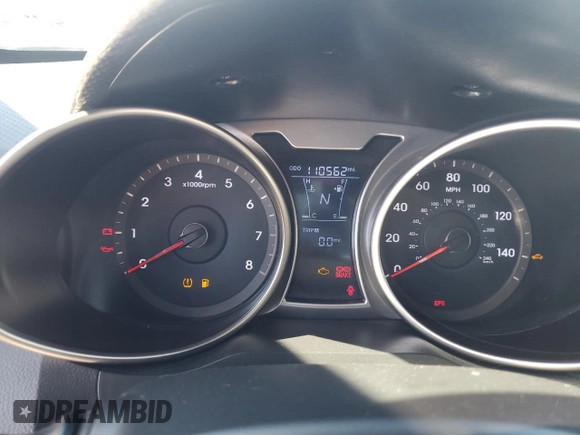 2012 Hyundai Veloster w/Black Int с VIN KMHTC6ADXCU072938, выставлен на аукционе Copart как лот 56767105 с пробегом 110 562 миль миль и Чистый • Clean title. История ставок и продаж доступна на DreamBid. Изображение 9.
