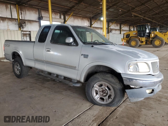 1999 Ford F-150 XL with VIN 1FTRX18LXXKA45520, listed as a Copart auction lot 45575825 with 0 mi miles and Salvage Title. Bid and sale history available at carsss.com. Image 4.