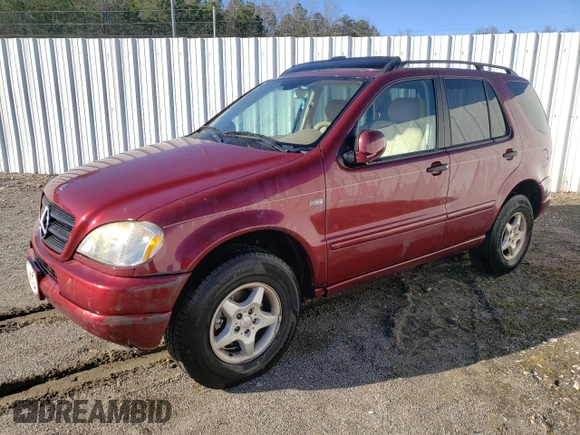 2000 Mercedes-Benz M 320/430/500 z VIN 4JGAB54E2YA215799, wystawiony jako Copart lot #44352735 z przebiegiem 178 269 mil mil oraz Czysty tytuł • Clean title. Historia ofert i sprzedaży dostępna na DreamBid. Obrazek 1.