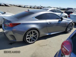 2016 Lexus RC 350 F Sport with VIN JTHHE5BC2G5014146, listed as a Copart auction lot 60836274 with 96,985 mi miles and Salvage Title. Bid and sale history available at DreamBid. Image 3.