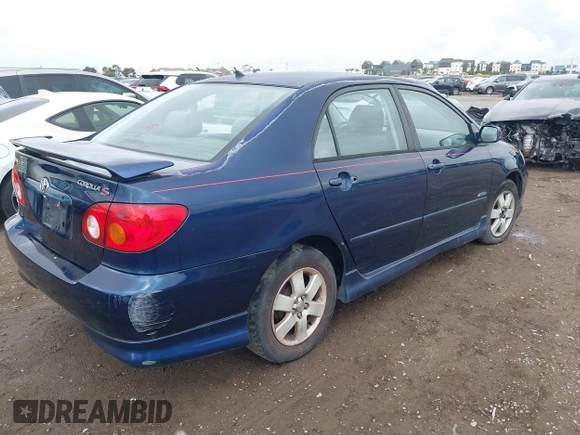 2003 Toyota Corolla CE with VIN 2T1BR32E33C029785, listed as a IAAI auction lot 42147204 with 284,900 mi miles and . Bid and sale history available at DreamBid. Image 4.