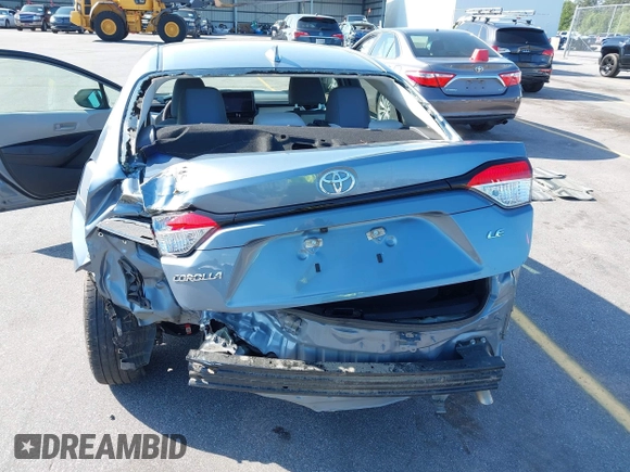 2024 Toyota Corolla LE with VIN 5YFB4MDE7RP112355, listed as a IAAI auction lot 41978820 with 50,918 mi miles and . Bid and sale history available at DreamBid. Image 6.