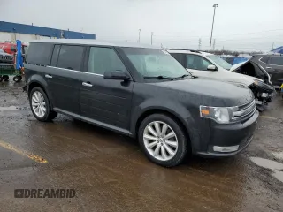 2015 Ford Flex SEL with VIN 2FMHK6C85FBA14416, listed as a Copart auction lot 47517035 with 115,126 mi miles and Clean Title. Bid and sale history available at carsss.com. Image 4.
