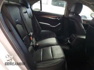 2018 Cadillac CTS Sedan Luxury AWD with VIN 1G6AX5SX6J0142851, listed as a Copart auction lot 53814185 with 53,747 mi miles and Salvage Title. Bid and sale history available at carsss.com. Image 10.