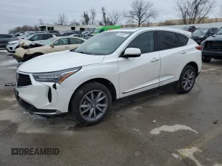 2022 Acura RDX w/Technology Package with VIN 5J8TC2H53NL017284, listed as a Copart auction lot 45630815 with 0 mi miles and Salvage Title. Bid and sale history available at carsss.com. Image 1.