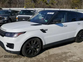 2016 Land Rover Range Rover Sport V6 SE with VIN SALWG2VFXGA633794, listed as a Copart auction lot 43907785 with 0 mi miles and Clean Title. Bid and sale history available at carsss.com. Image 1.