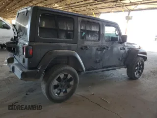2021 Jeep Wrangler Unlimited Freedom with VIN 1C4HJXDG0MW648666, listed as a Copart auction lot 84260174 with 39,021 mi miles and Salvage title. Bid and sale history available at DreamBid. Image 3.