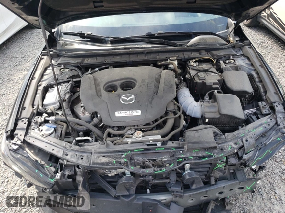 2021 Mazda 3 2.5 Turbo with VIN JM1BPBAYXM1309138, listed as a Copart auction lot 71386194 with 45,841 mi miles and Salvage Title. Bid and sale history available at DreamBid. Image 13.